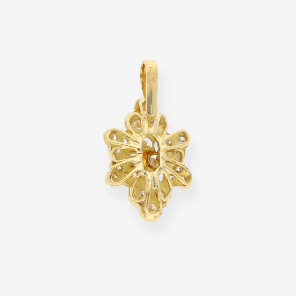 Anhänger Gelbgold 18kt. mit Brillanten ca. 0,68ct. - Image 2