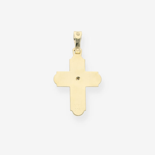 Anhänger Kreuz Gelbgold 14kt. - Image 2