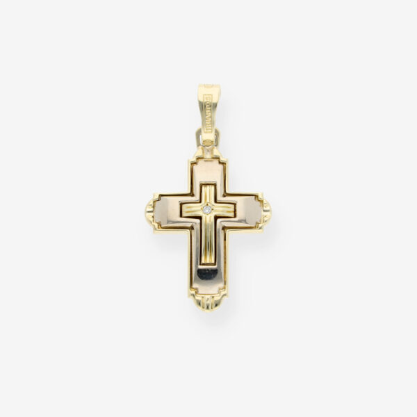 Anhänger Kreuz Gelbgold 14kt.