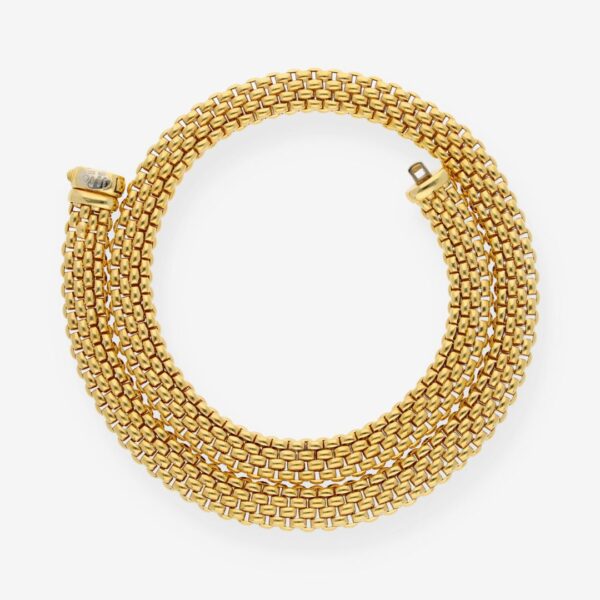 Collier Fope Gelbgold 18kt. - Länge 43cm - Image 2