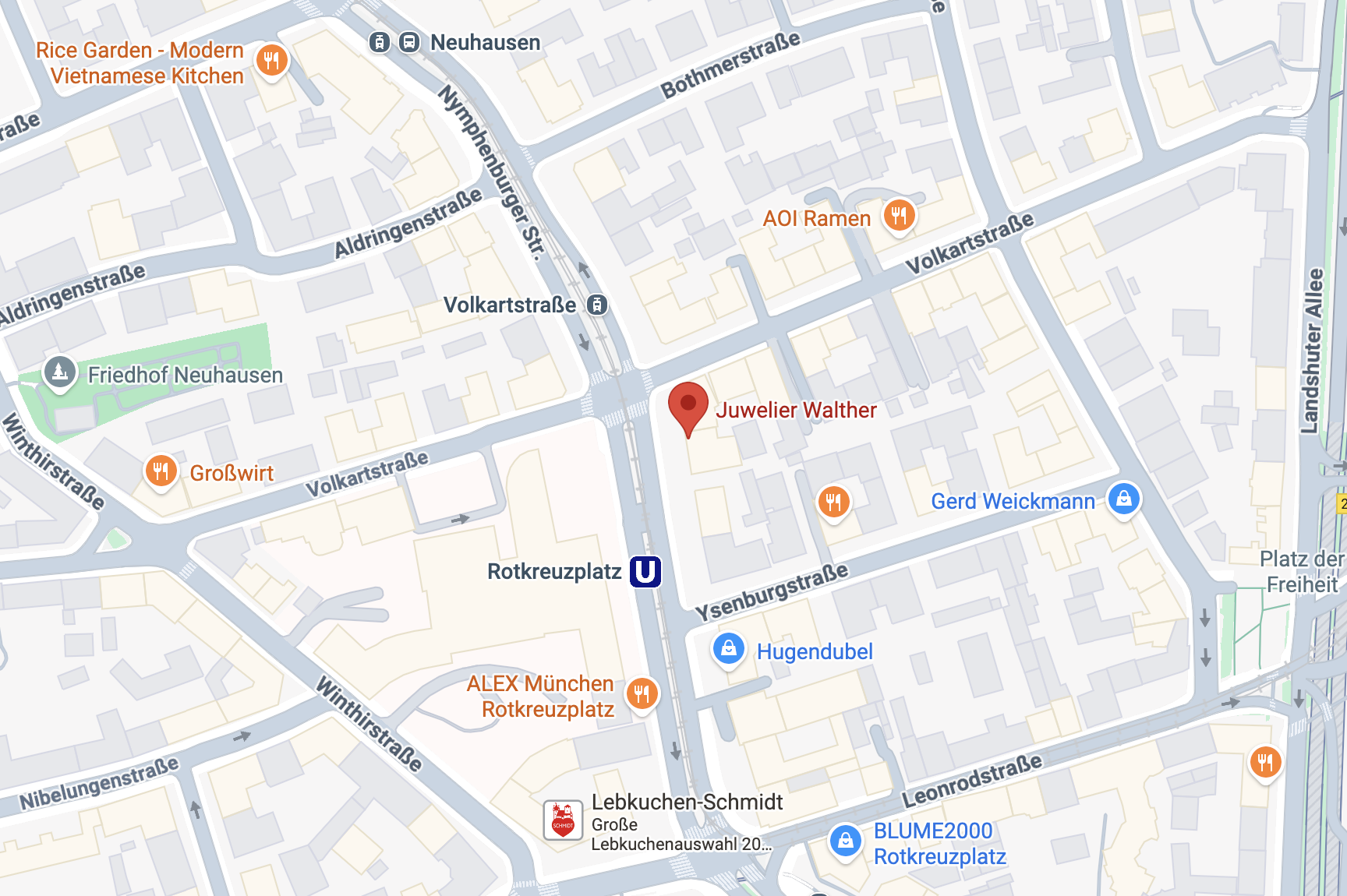 Juwelier Walther Nymphenburger Str. 176